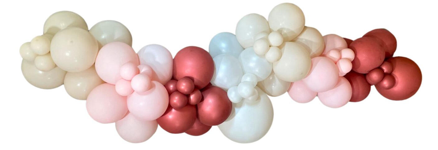 8ft Garland Up to 4 standard color combinations Starting at $160 + tax does NOT include setup and delivery